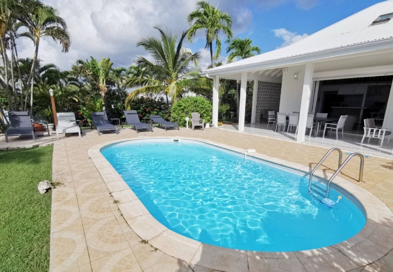 Villa in Sainte-Anne - Villa Ste anne G169A 4ch vue mer piscine