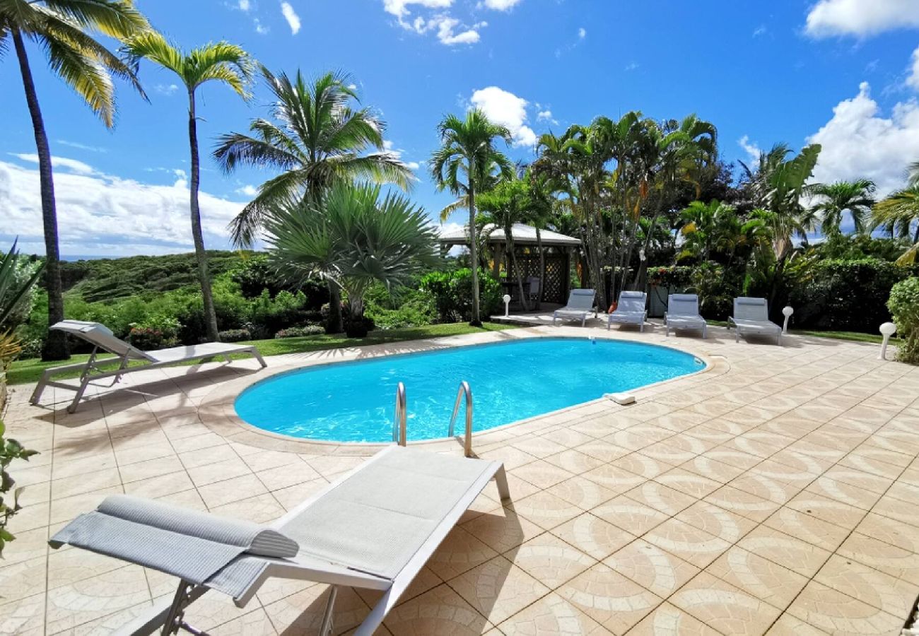 Villa in Sainte-Anne - Villa Ste anne G169A 4ch vue mer piscine