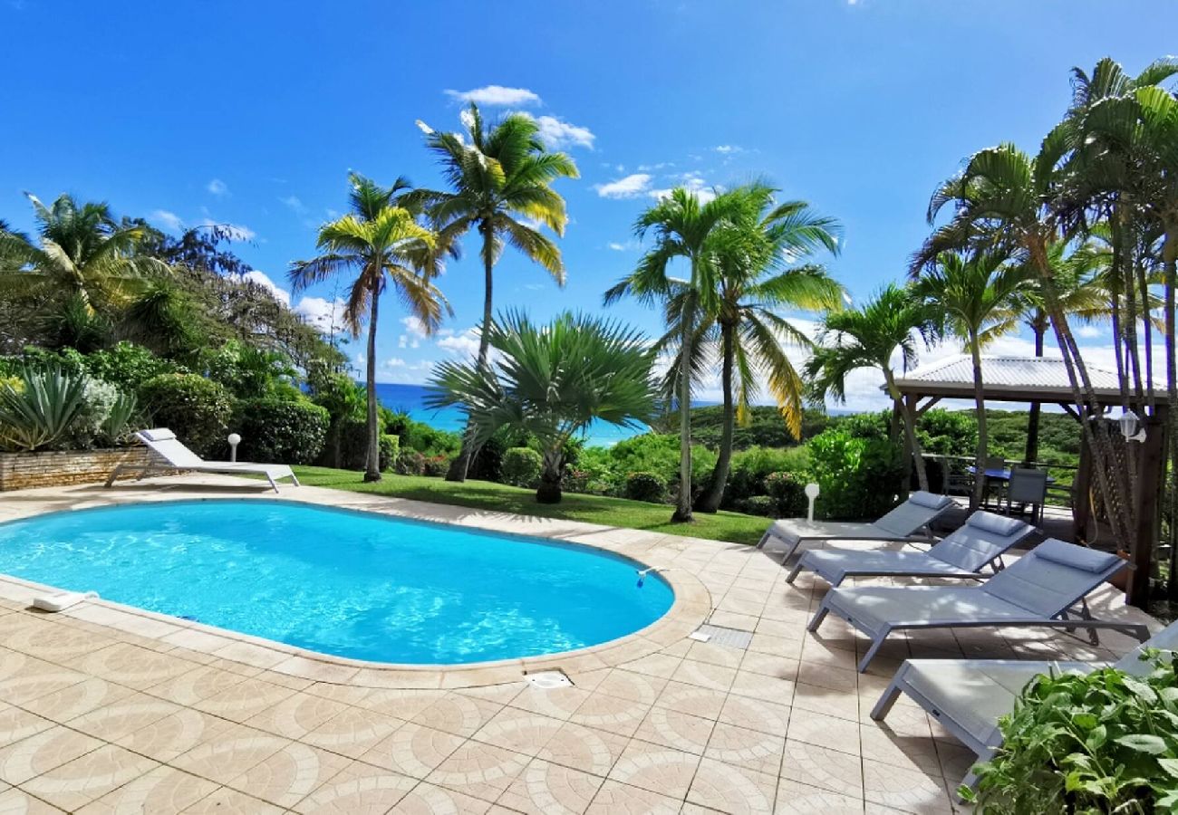 Villa in Sainte-Anne - Villa Ste anne G169A 4ch vue mer piscine