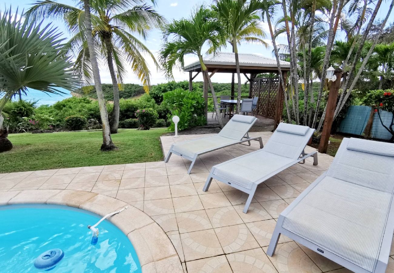 Villa in Sainte-Anne - Villa Ste anne G169A 4ch vue mer piscine