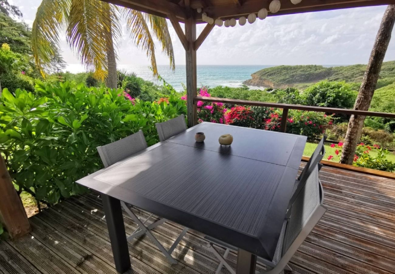 Villa in Sainte-Anne - Villa Ste anne G169A 4ch vue mer piscine
