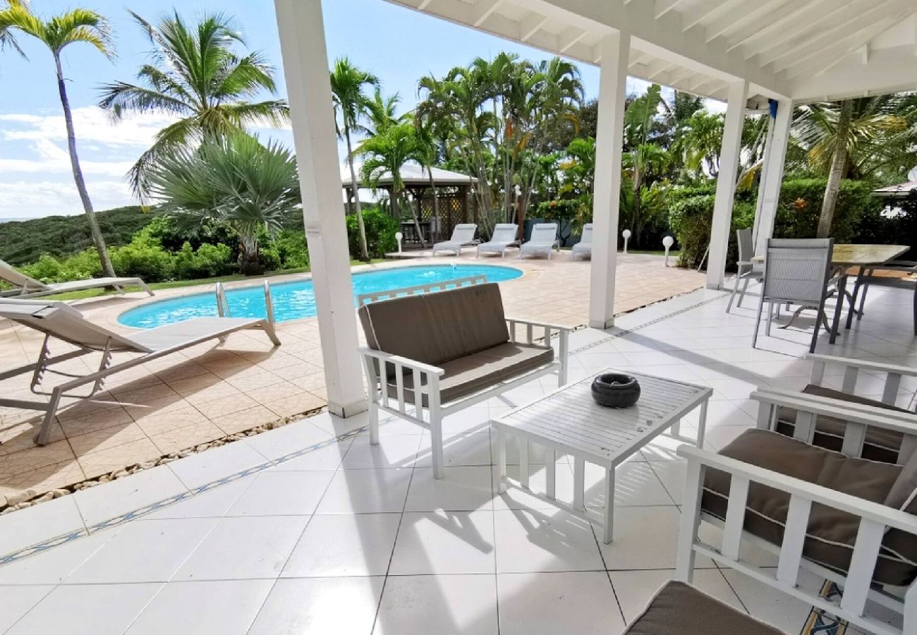 Villa in Sainte-Anne - Villa Ste anne G169A 4ch vue mer piscine