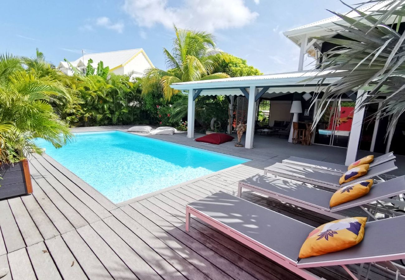 Villa in Saint-François - Villa à Saint François G163C 4 ch piscine plage