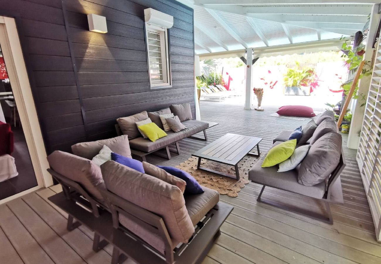 Villa in Saint-François - Villa à Saint François G163C 4 ch piscine plage