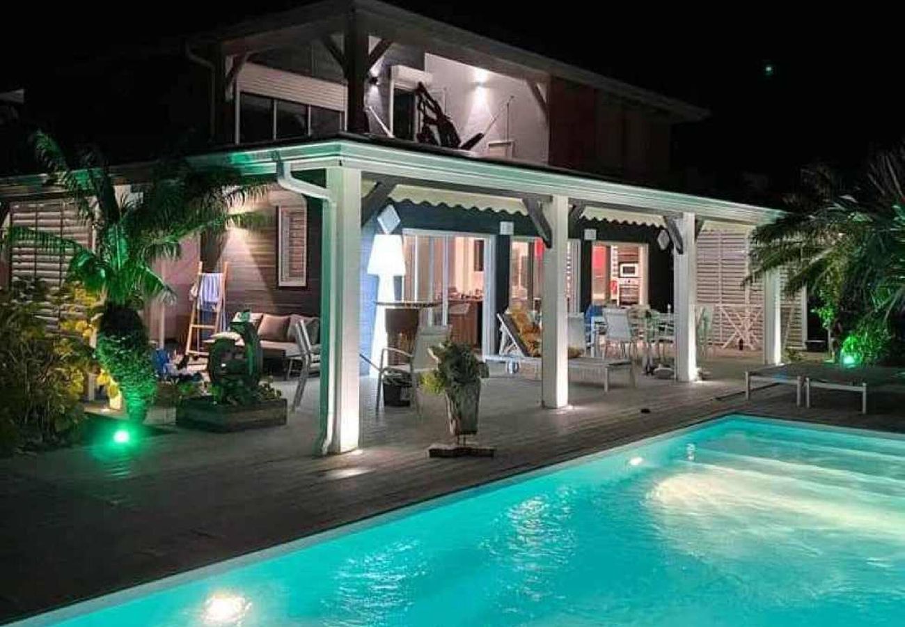 Villa in Saint-François - Villa à Saint François G163C 4 ch piscine plage