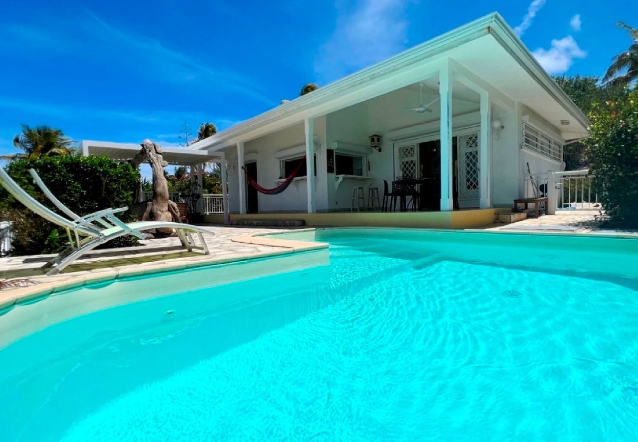 Villa in Saint-François - Villa à Saint-François G058 2 ch piscine vue mer