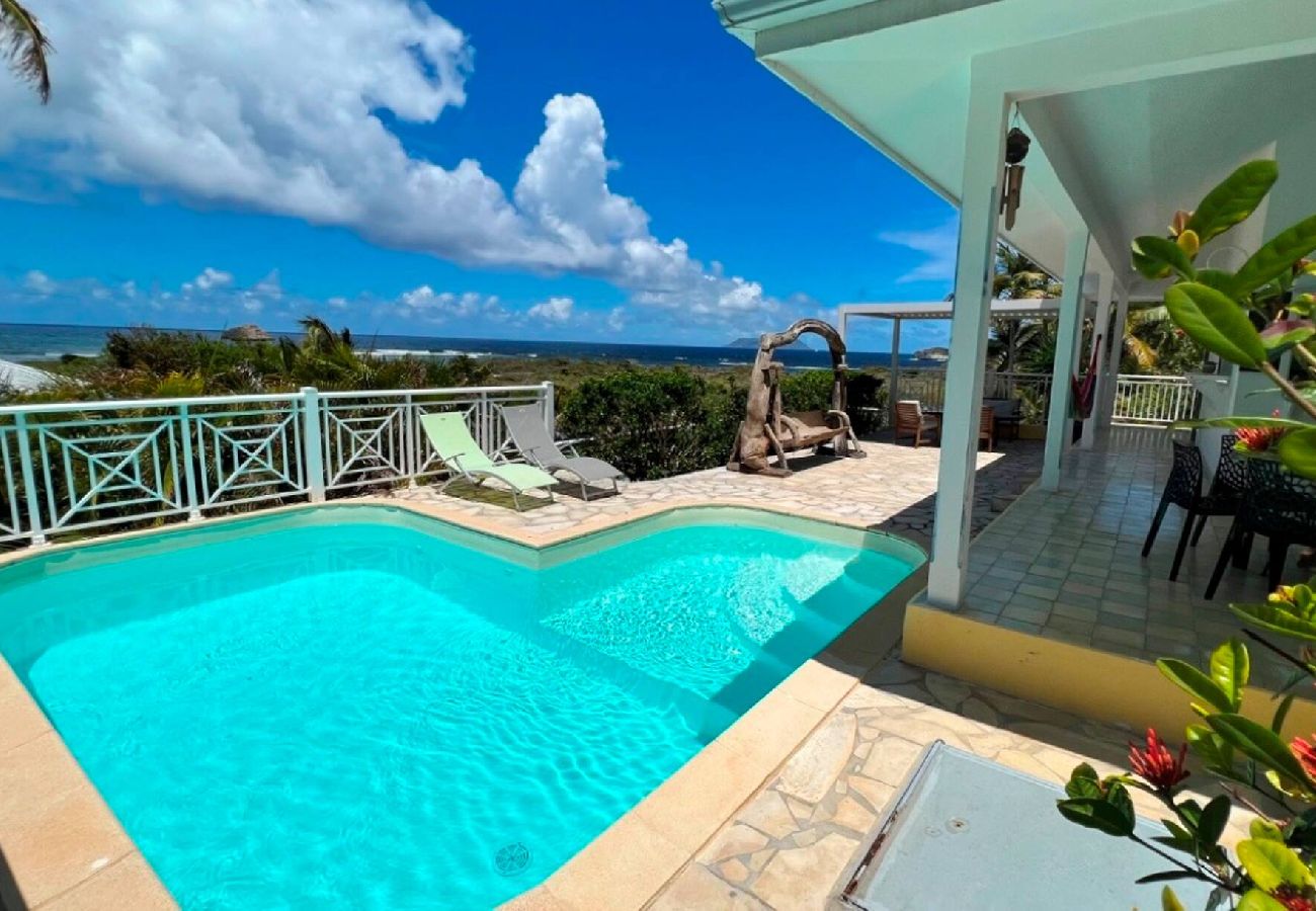 Villa in Saint-François - Villa à Saint-François G058 2 ch piscine vue mer