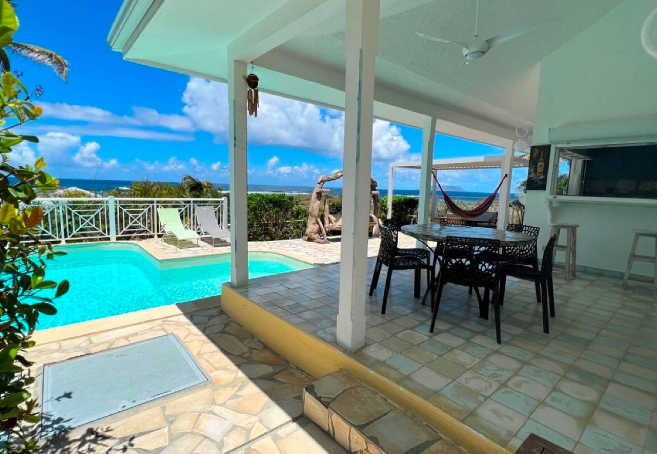 Villa in Saint-François - Villa à Saint-François G058 2 ch piscine vue mer
