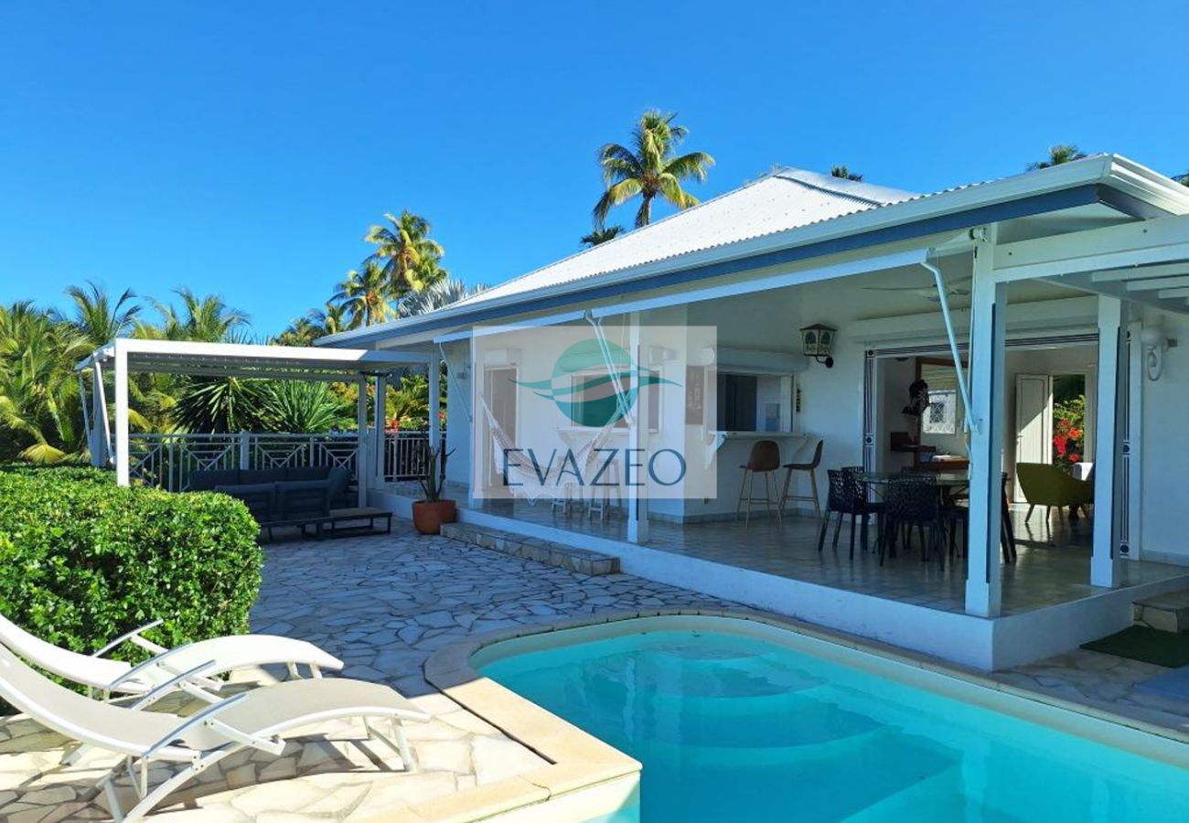 Villa in Saint-François - Villa à Saint-François G058 2 ch piscine vue mer