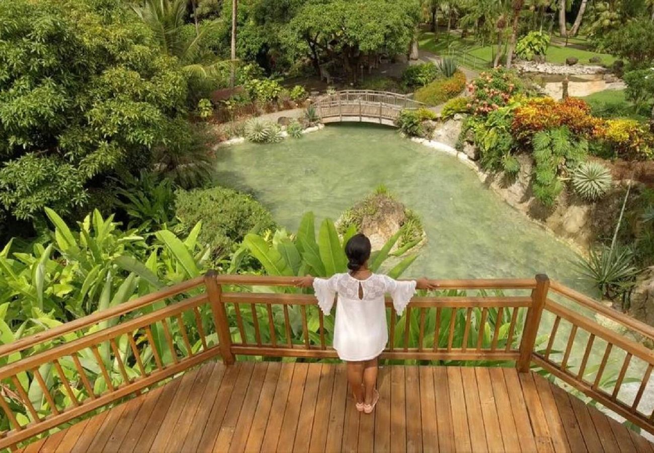 Villa in Deshaies - Villa à Deshaies G199 vue mer 11 pers piscine
