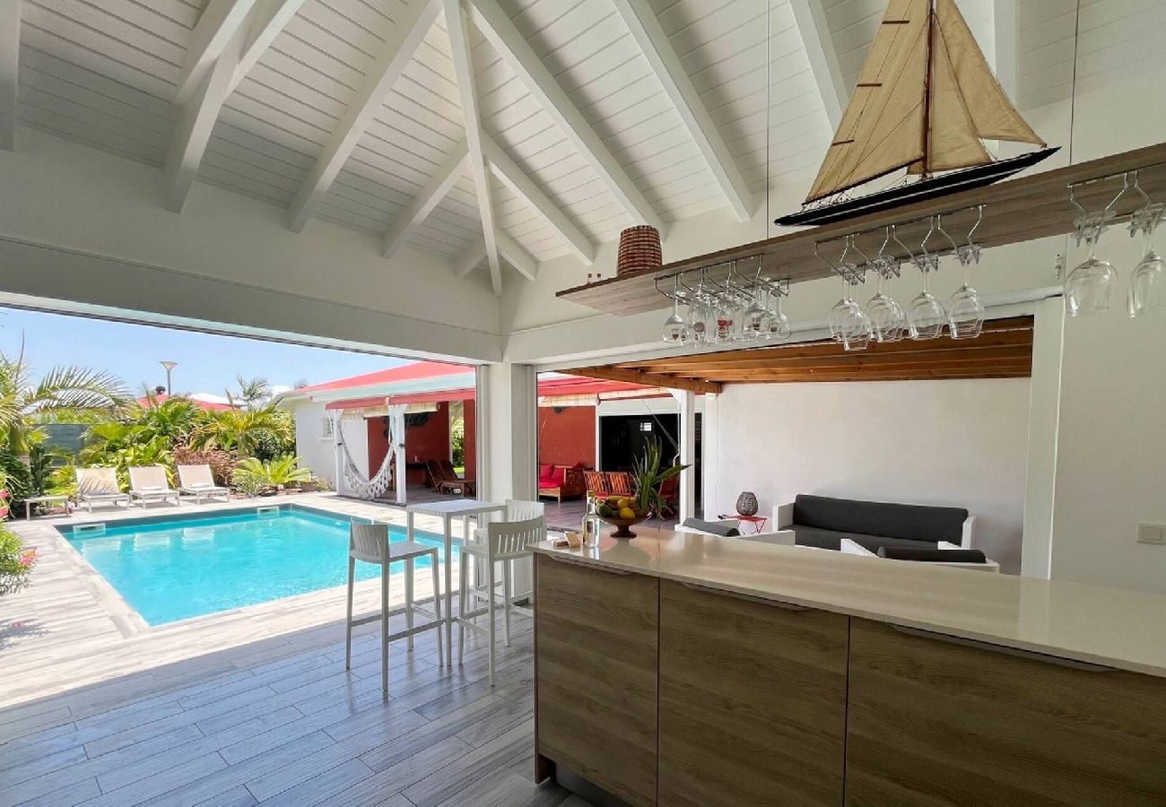 Villa in Saint-François - Villa à Saint François G043B - 4 chambres piscine