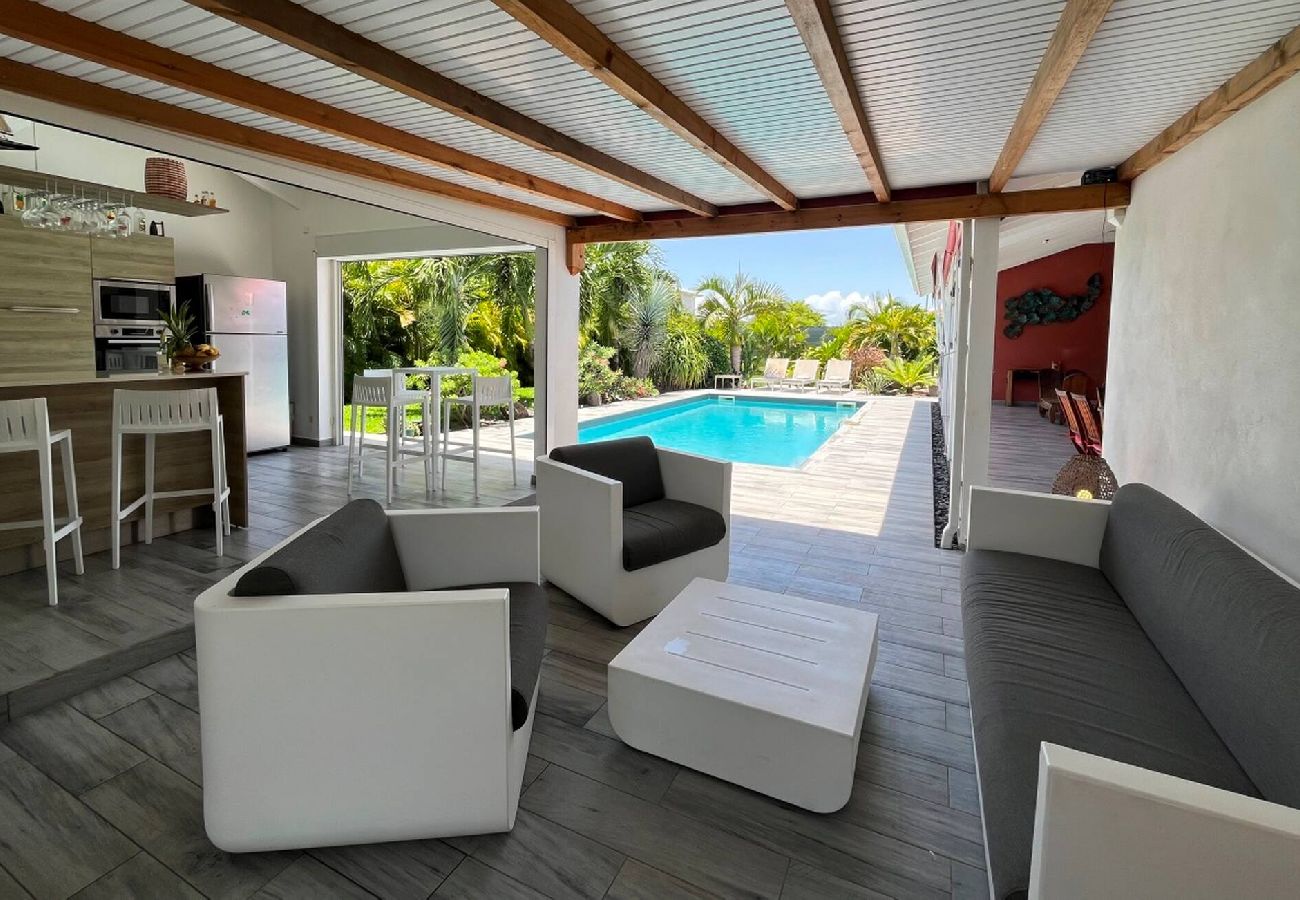Villa in Saint-François - Villa à Saint François G043B - 4 chambres piscine