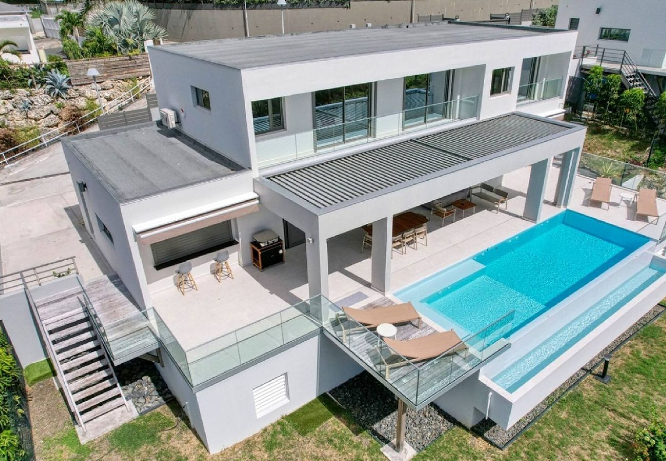 Villa in Saint-François - Villa Saint François 4 ch piscine vue mer G201D