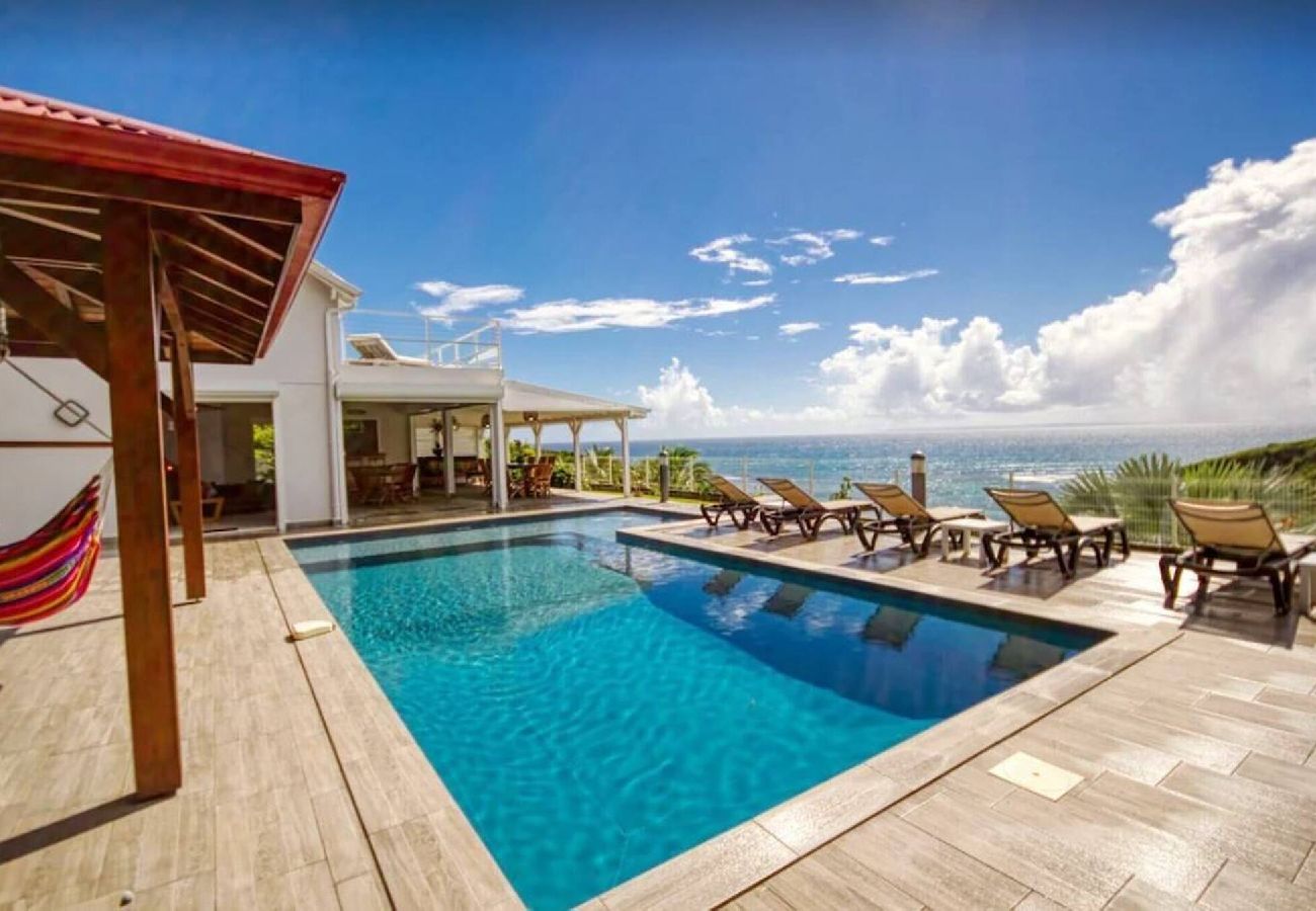 Villa in Saint-François - Villa à Saint François G225 - 4 ch piscine vue mer