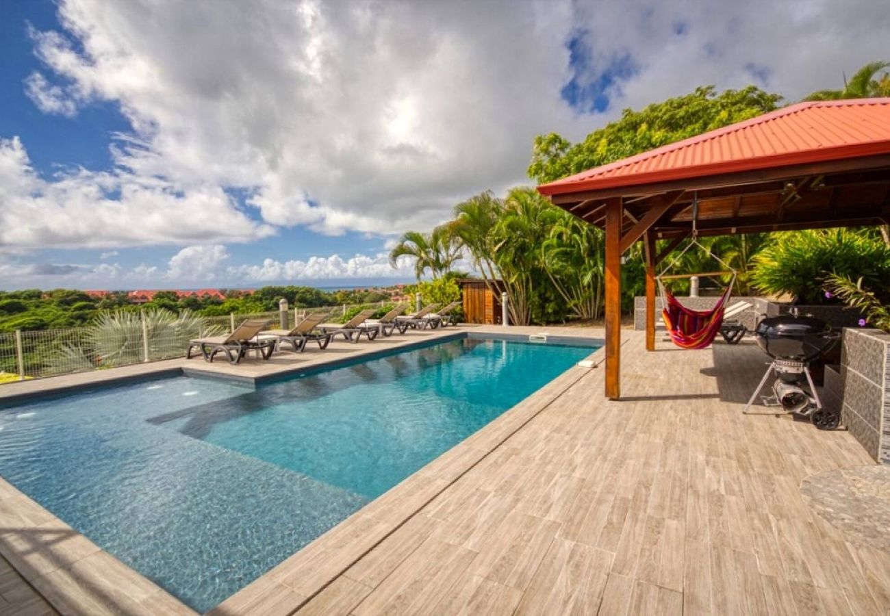 Villa in Saint-François - Villa à Saint François G225 - 4 ch piscine vue mer
