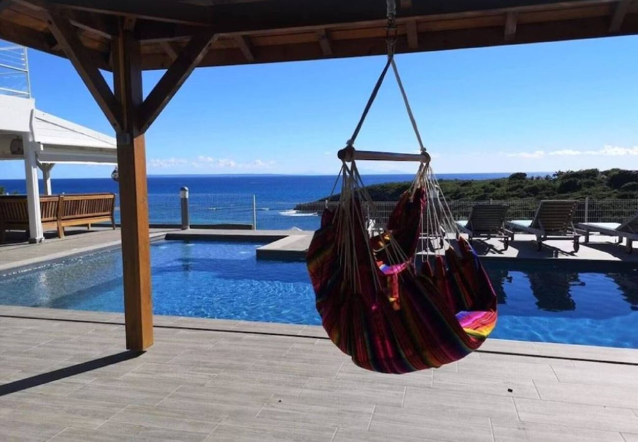 Villa in Saint-François - Villa à Saint François G225 - 4 ch piscine vue mer