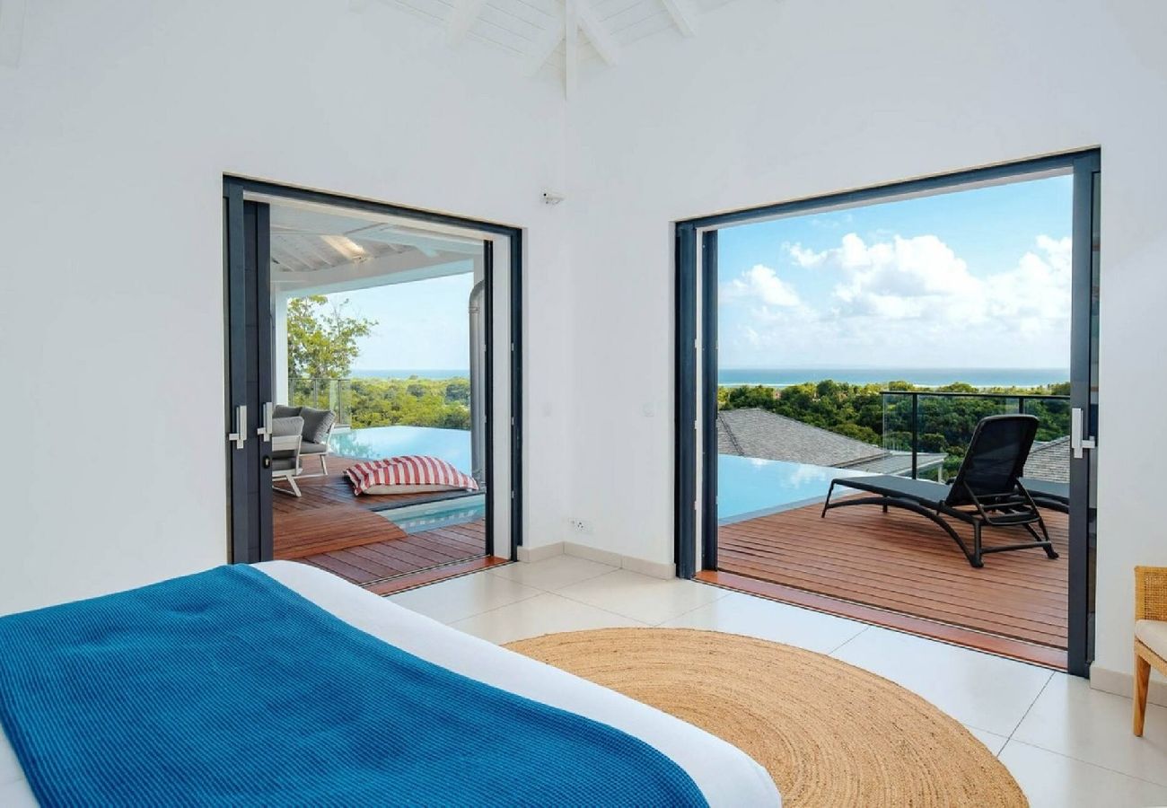 Villa in Sainte-Anne - Villa à Sainte Anne G218 - 4 ch piscine vue mer