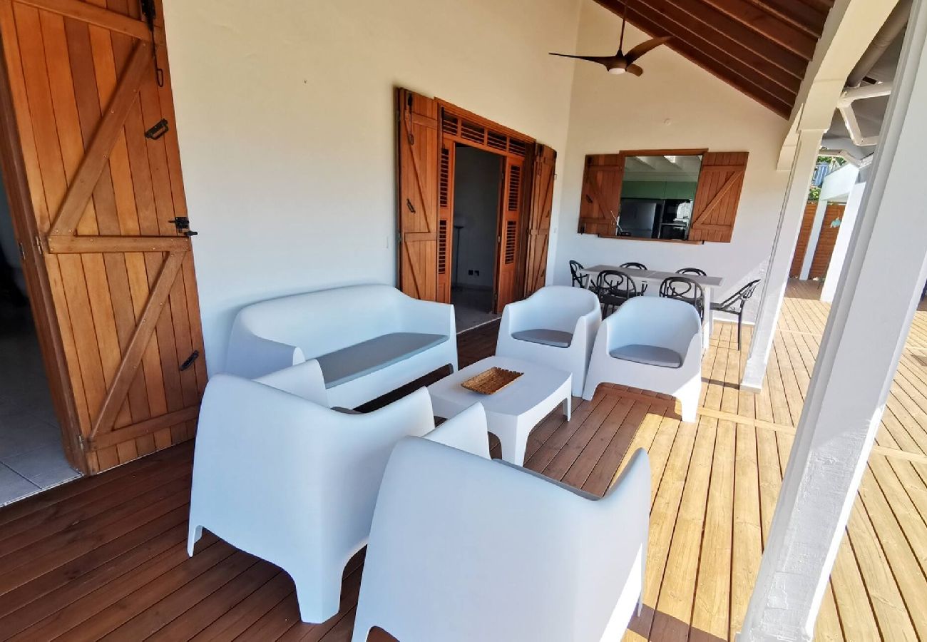 Villa in Deshaies - Villa à Deshaies G209 vue mer 8 pers piscine