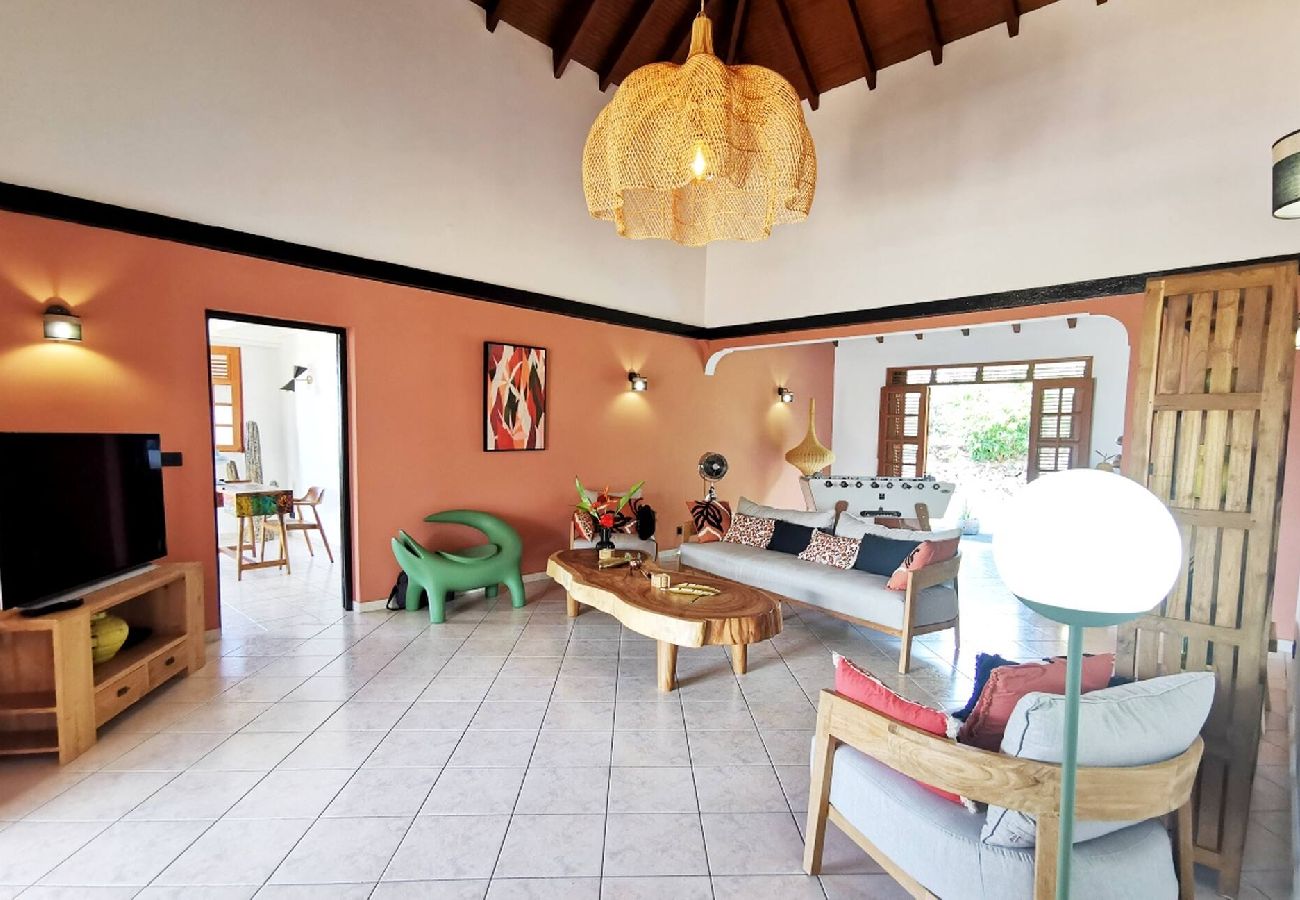Villa in Deshaies - Villa à Deshaies G209 vue mer 8 pers piscine