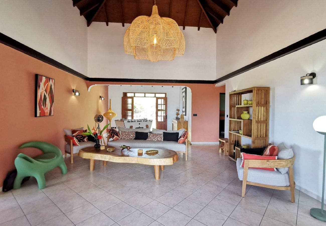 Villa in Deshaies - Villa à Deshaies G209 vue mer 8 pers piscine