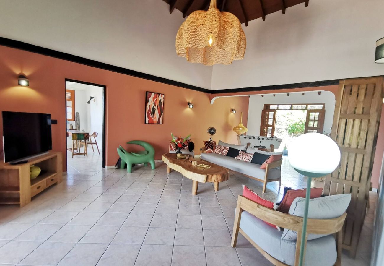 Villa in Deshaies - Villa à Deshaies G209 vue mer 8 pers piscine