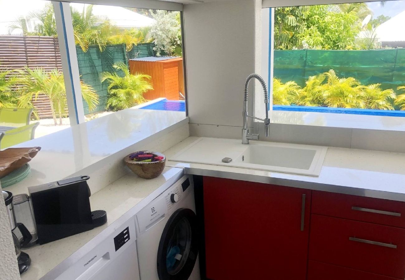 Villa in Saint-François - Villa à Saint François G052C 2 ch piscine 6 pers