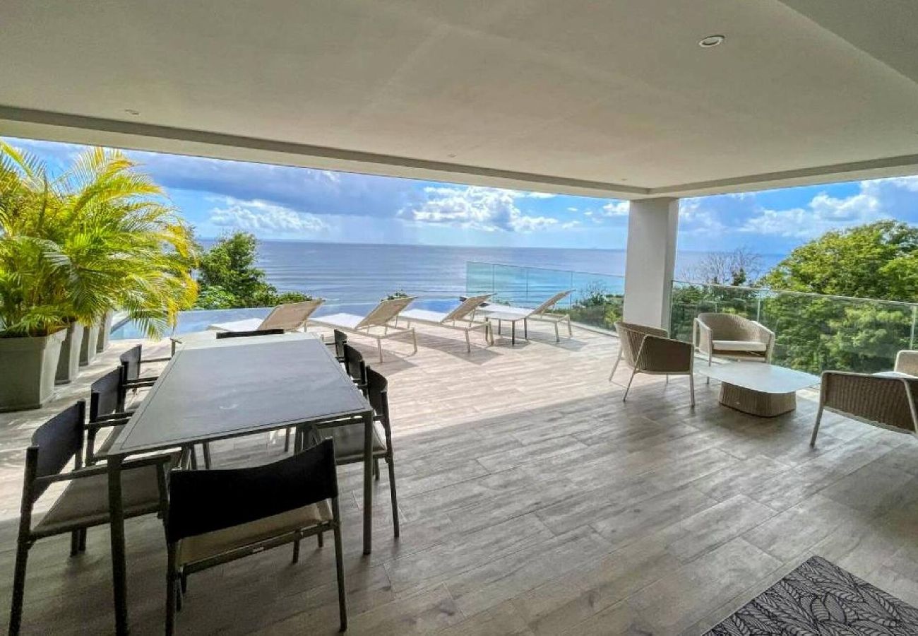Villa in Saint-François - Villa Saint François 3 ch piscine vue mer G189