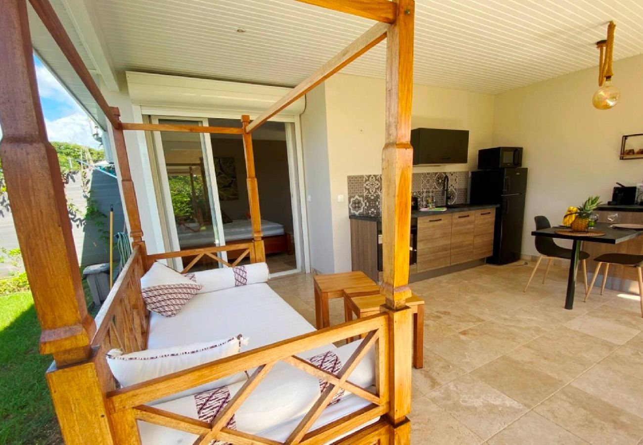 Villa in Le Gosier - Mini villa Gosier ref G015B 1ch 2 pers jacuzzi