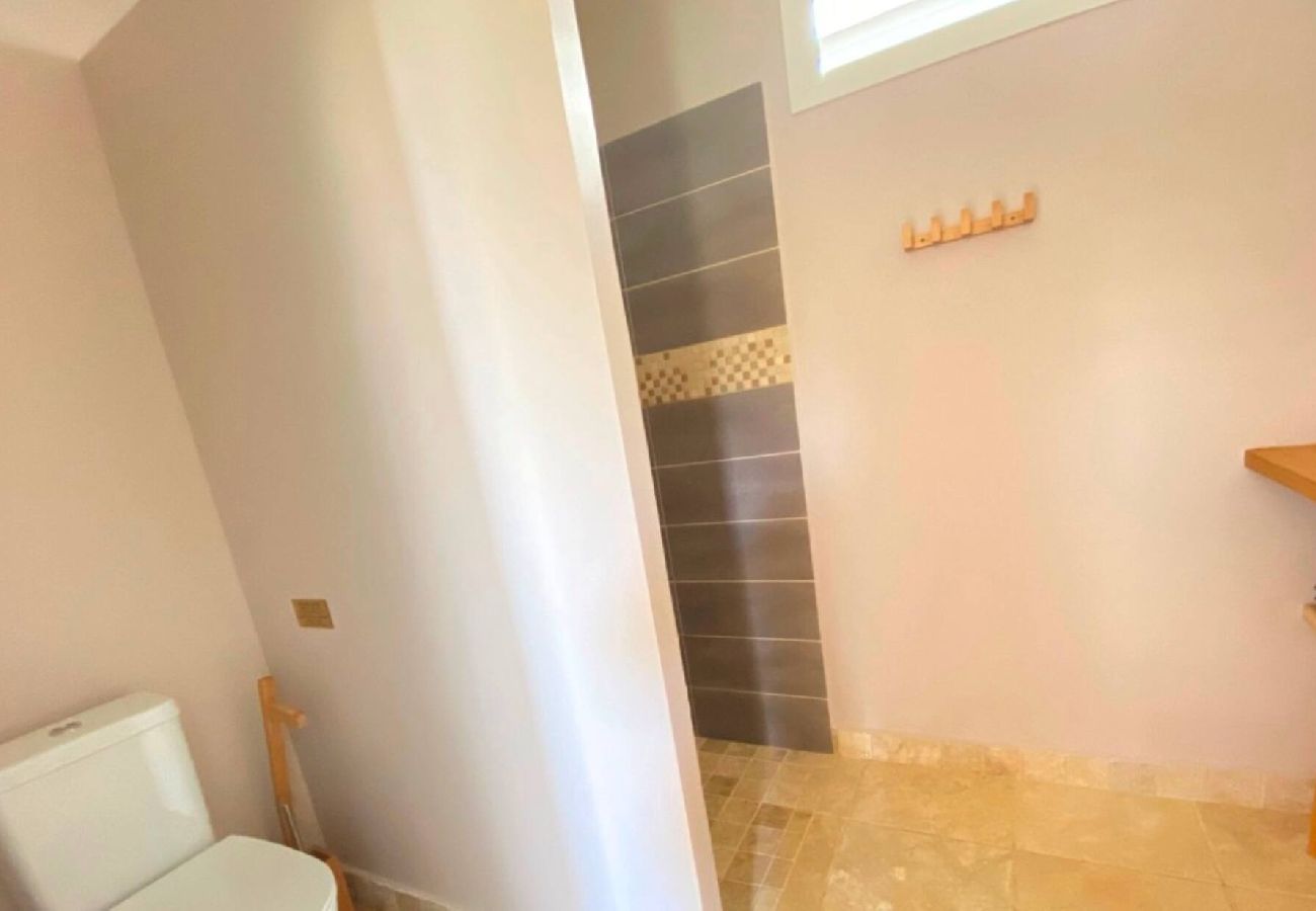 Villa in Le Gosier - Mini villa Gosier ref G015B 1ch 2 pers jacuzzi