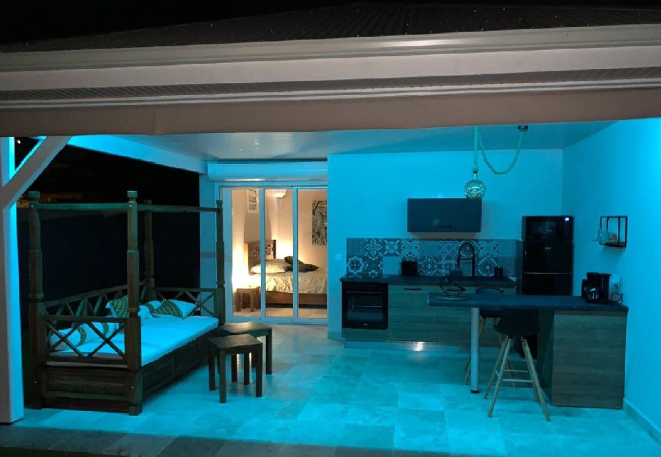 Villa in Le Gosier - Mini villa Gosier ref G015B 1ch 2 pers jacuzzi
