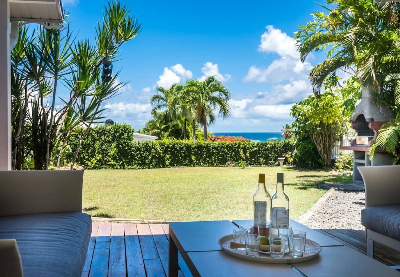 Villa in Sainte-Anne - Villa à Sainte Anne G166B 5 ch 12 pers piscine vue