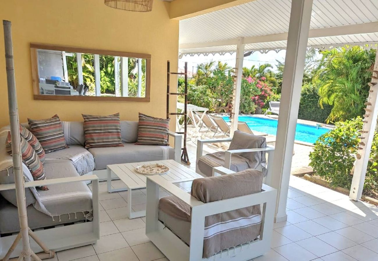 Villa in Sainte-Anne - Villa à Sainte Anne G166B 5 ch 12 pers piscine vue