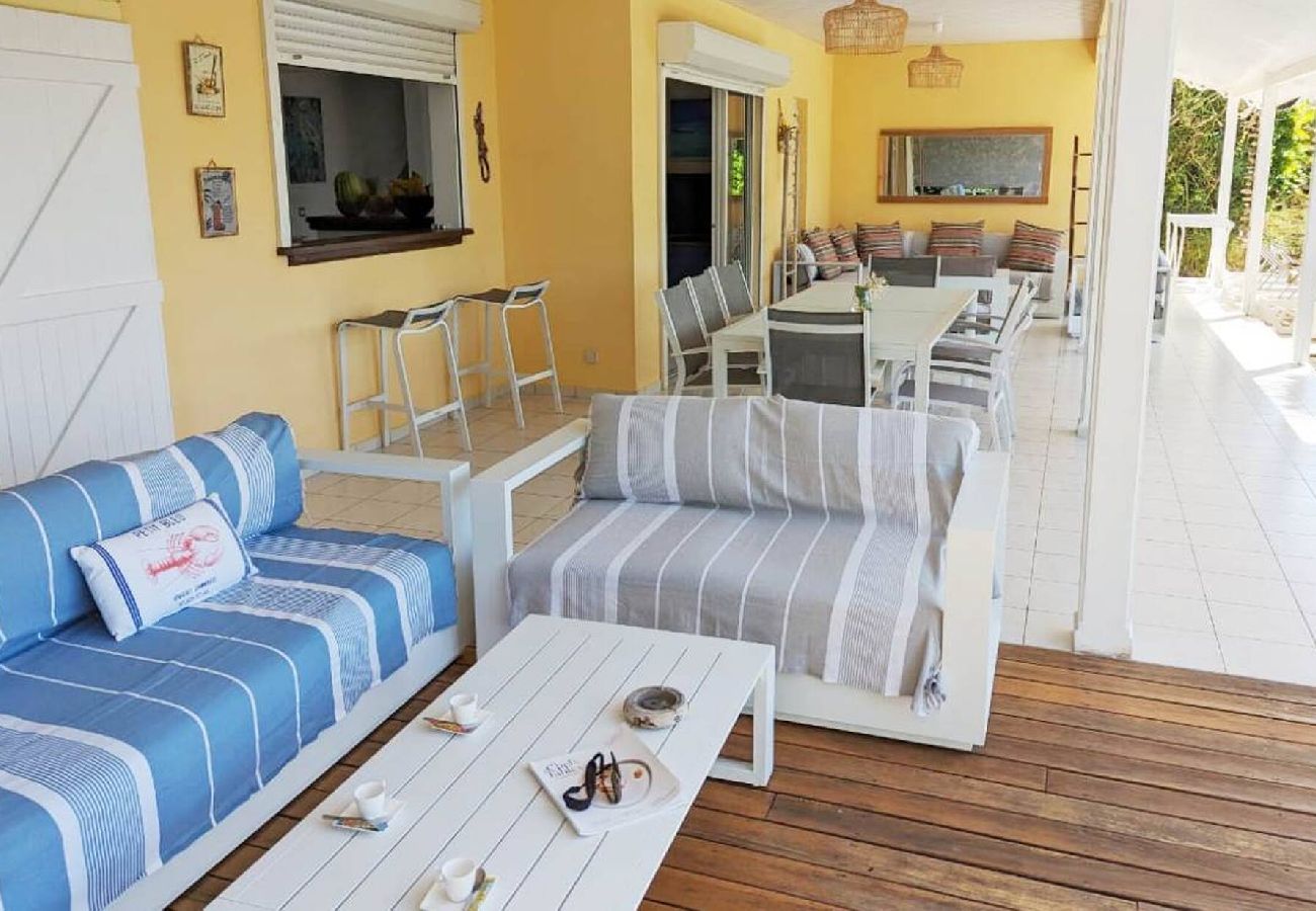 Villa in Sainte-Anne - Villa à Sainte Anne G166B 5 ch 12 pers piscine vue