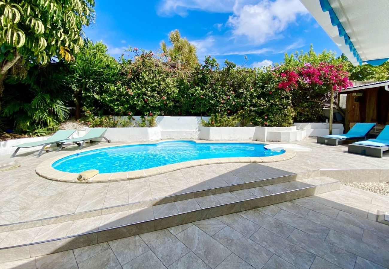 Villa in Saint-François - Villa ref G019 Saint François 1 ch piscine 4 pers