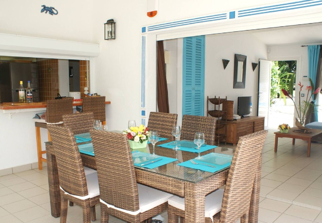 Villa in Saint-François - Villa ref G019 Saint François 1 ch piscine 4 pers