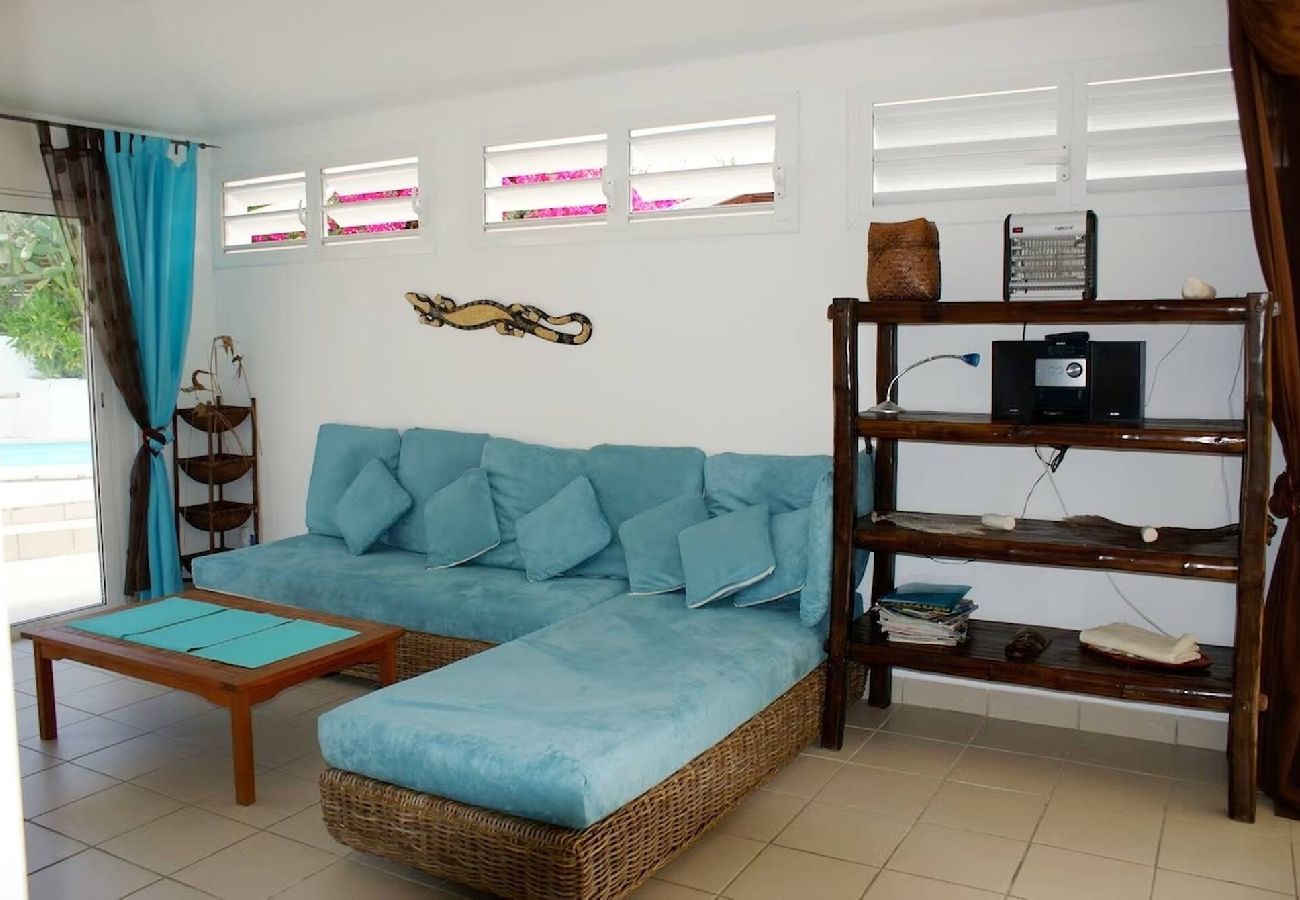 Villa in Saint-François - Villa ref G019 Saint François 1 ch piscine 4 pers