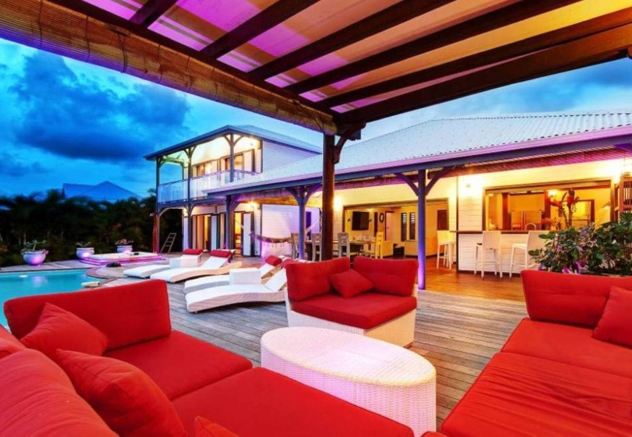 Villa in Sainte-Anne - Villa à Sainte Anne Ref G188 4 ch piscine vue mer