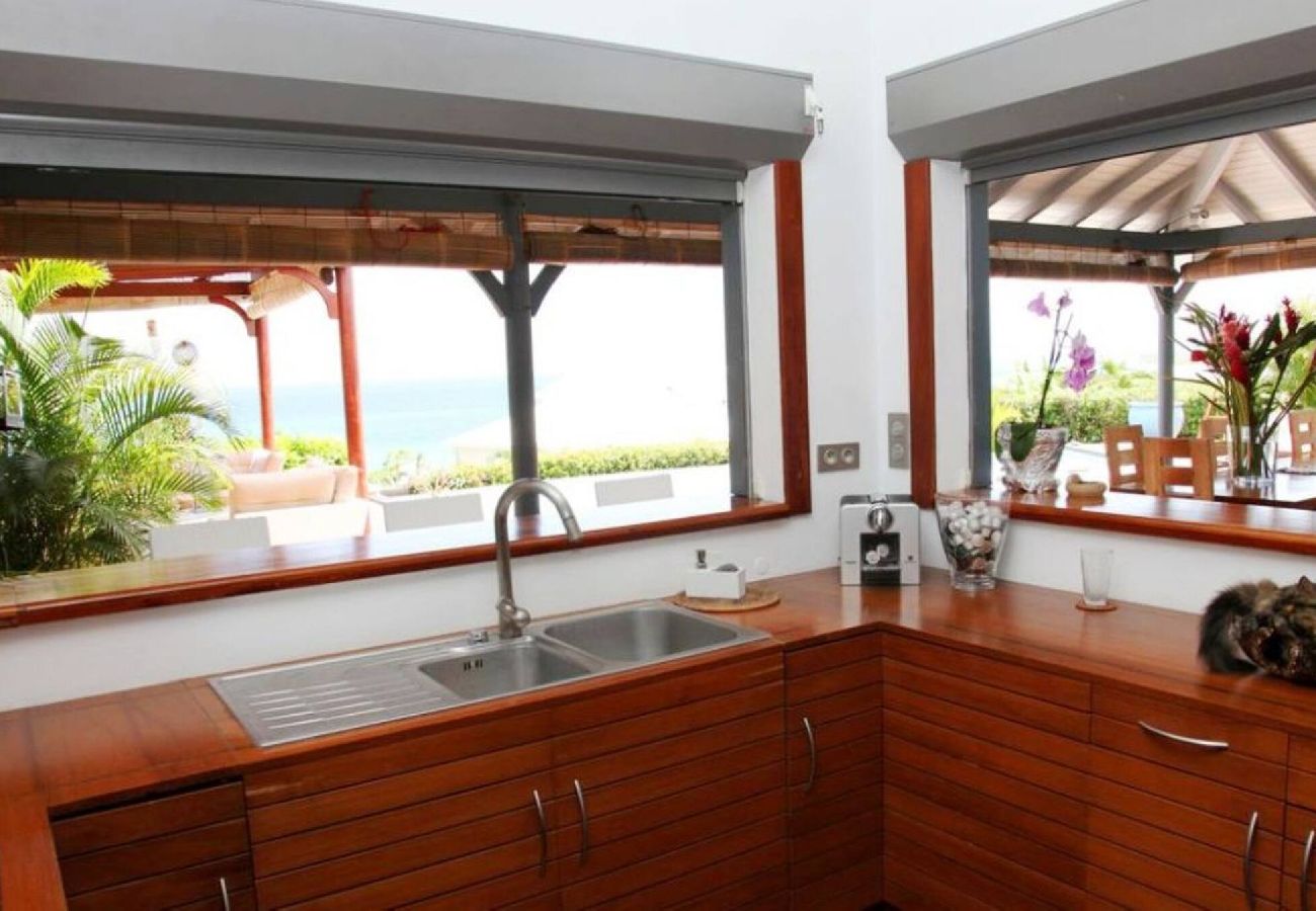 Villa in Sainte-Anne - Villa à Sainte Anne Ref G188 4 ch piscine vue mer