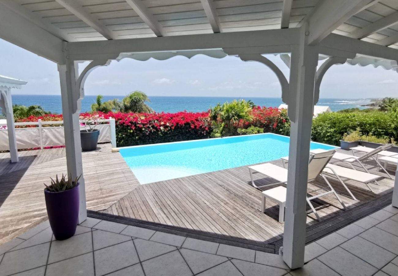 Villa in Sainte-Anne - Villa à Ste Anne G186 - 4 chambres piscine vue mer