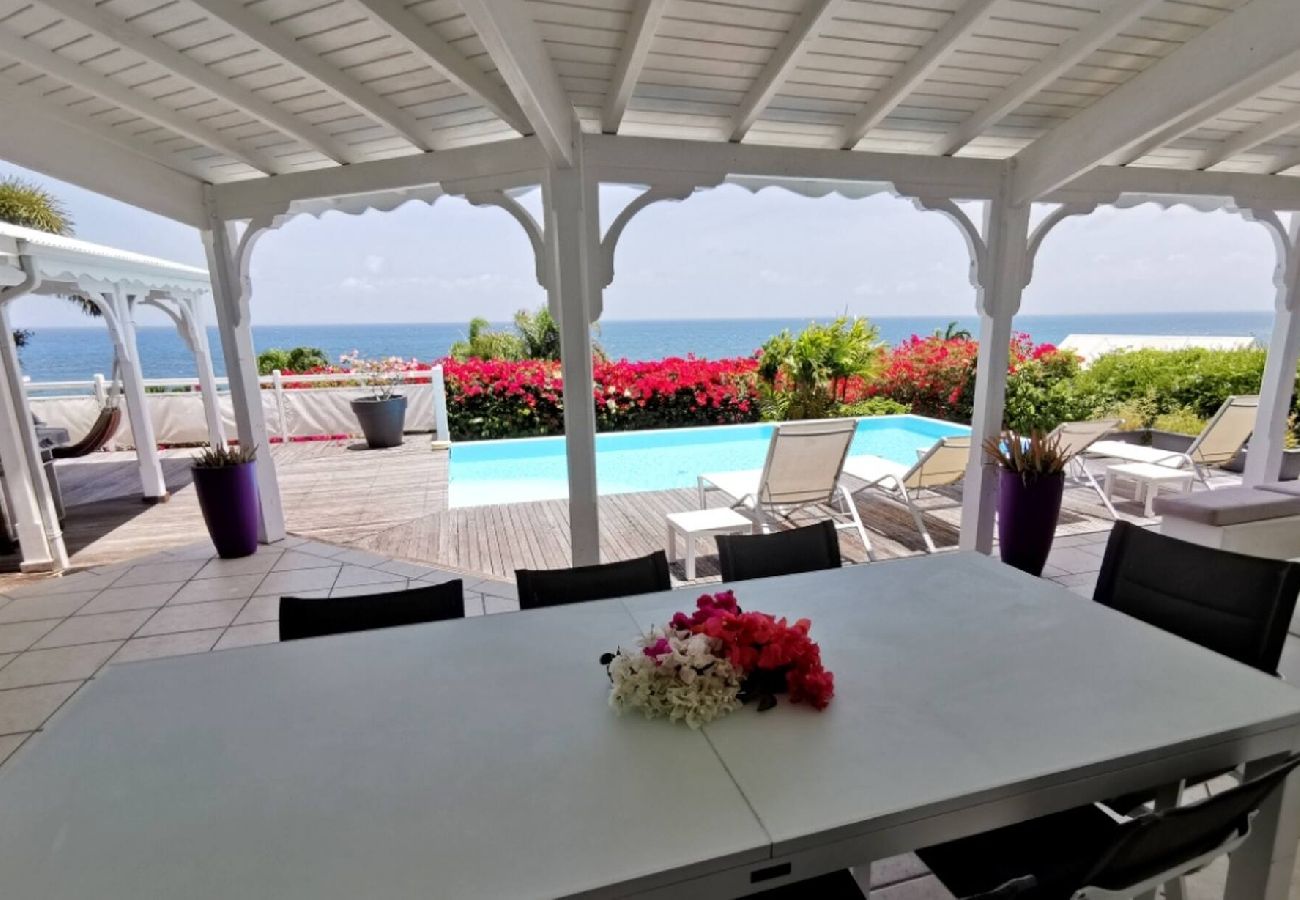 Villa in Sainte-Anne - Villa à Ste Anne G186 - 4 chambres piscine vue mer