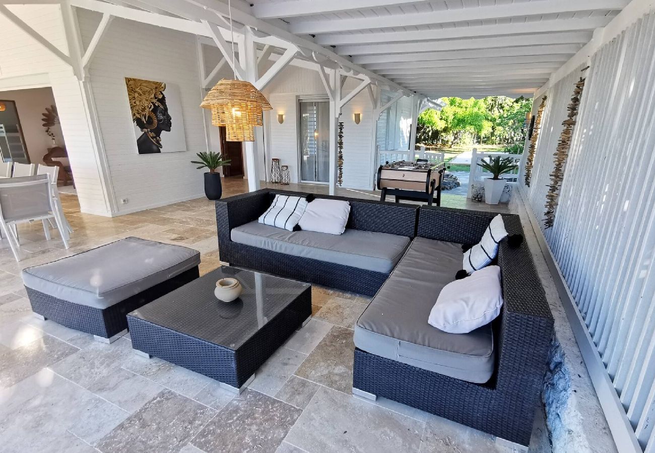 Villa in Saint-François - Villa à Saint François G136 - 3 ch piscine 8 pers