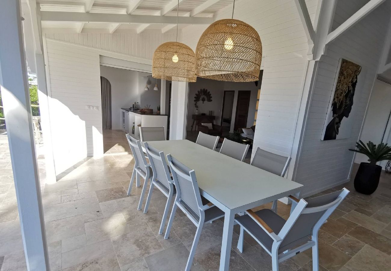 Villa in Saint-François - Villa à Saint François G136 - 3 ch piscine 8 pers