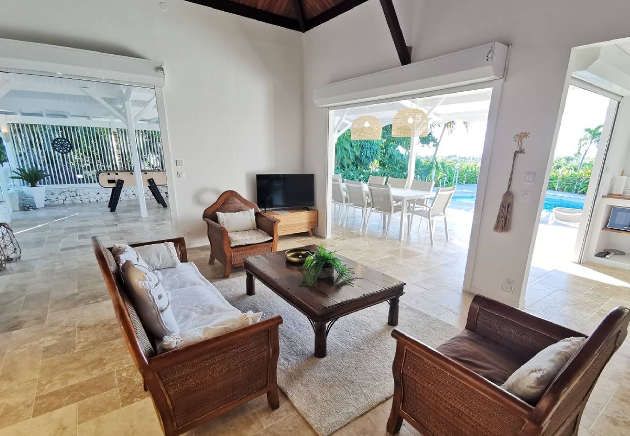Villa in Saint-François - Villa à Saint François G136 - 3 ch piscine 8 pers
