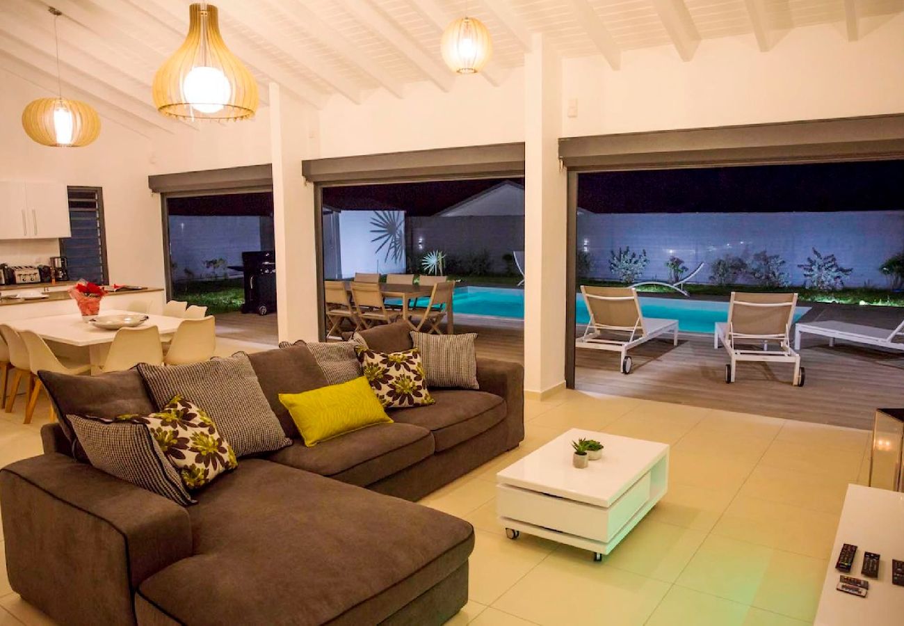 Villa in Saint-François - Villa à St François G163B - 4 chambres piscine