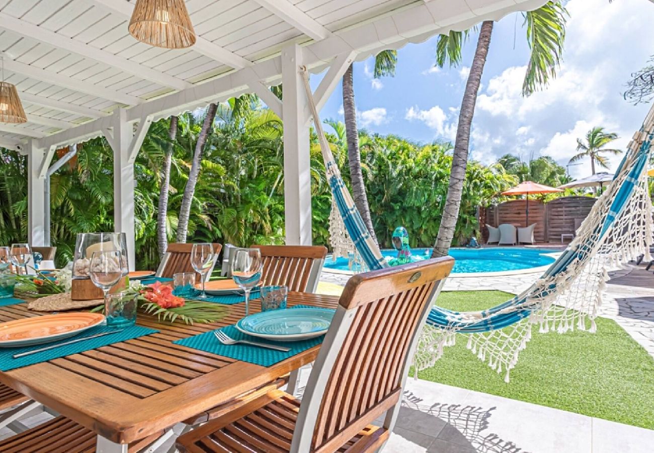 Villa in Saint-François - Villa à Saint François G070 2 ch piscine 6 pers