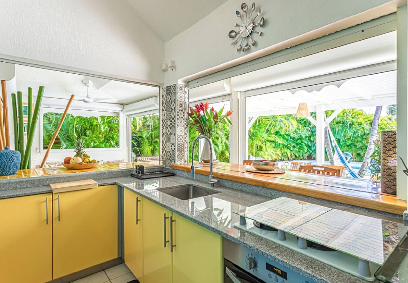 Villa in Saint-François - Villa à Saint François G070 2 ch piscine 6 pers