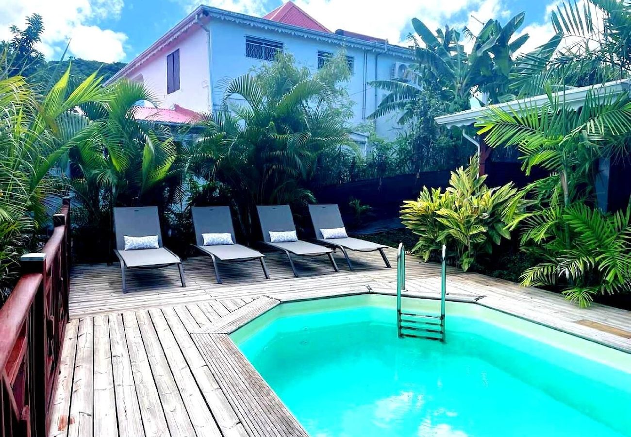 Villa in Bouillante - Villa à Bouillante G072A piscine 2ch 4 pers