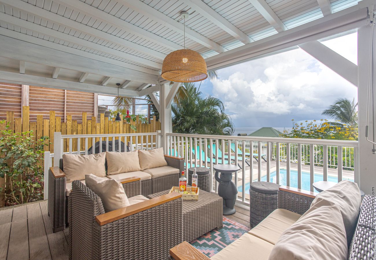 Villa in Les Anses-d'Arlet - Villa aux Anses d'Arlet en Martinique - Ref : M190