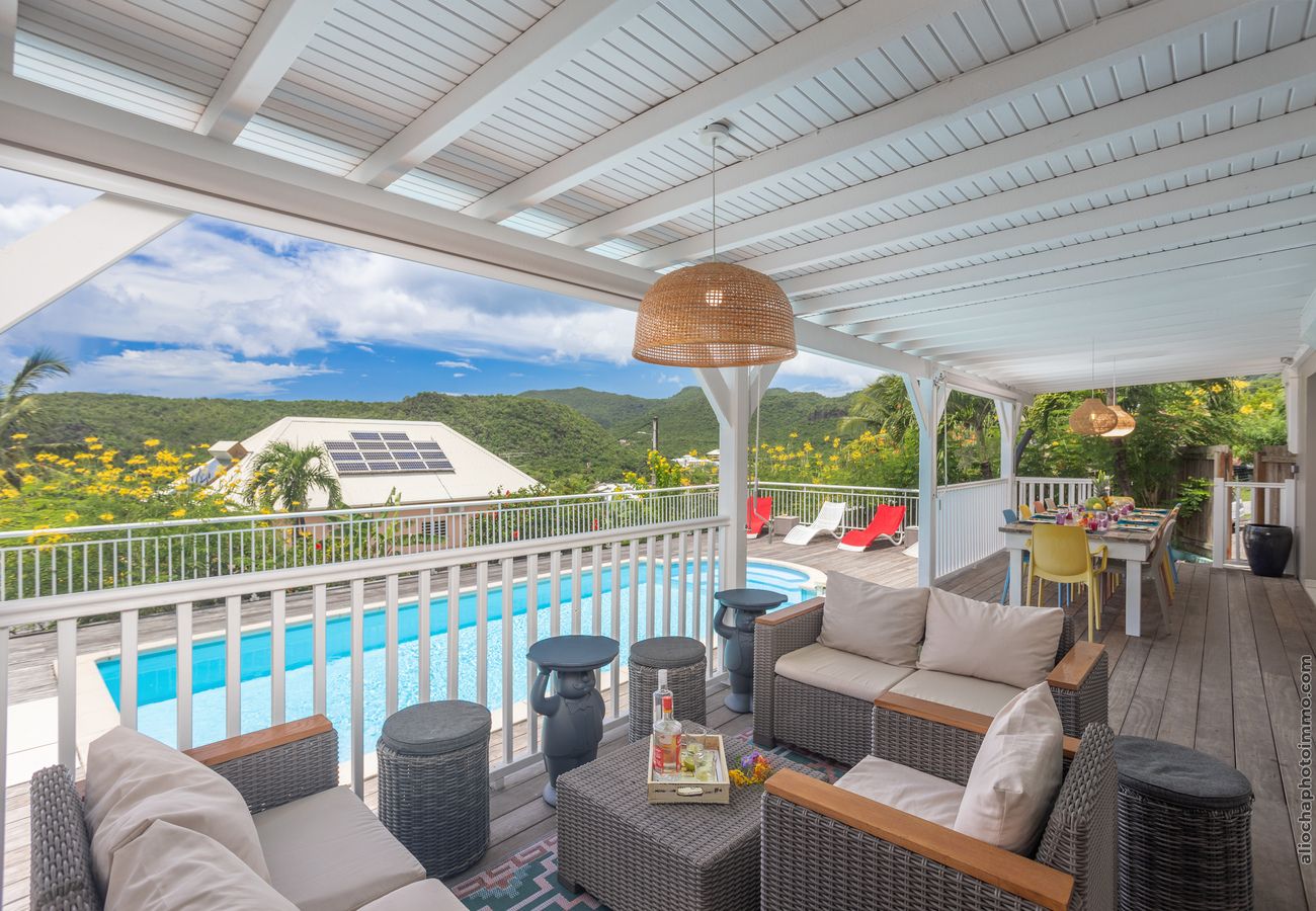 Villa in Les Anses-d'Arlet - Villa aux Anses d'Arlet en Martinique - Ref : M190