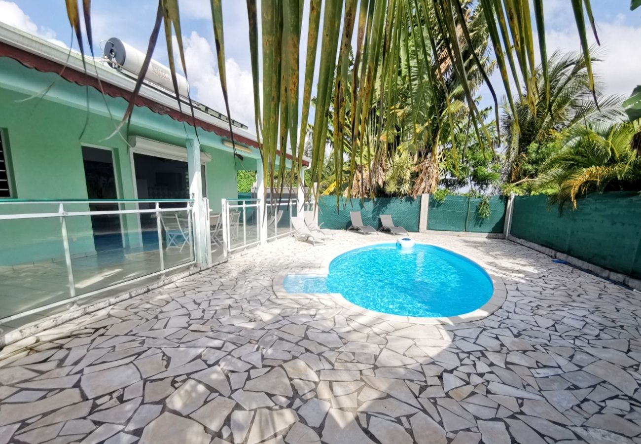 Villa in Saint-François - Villa à Saint François G023C 3 ch 8 pers piscine